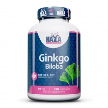 Антиоксидант HAYA LABS Ginkgo Biloba 60 мг 120 капсул