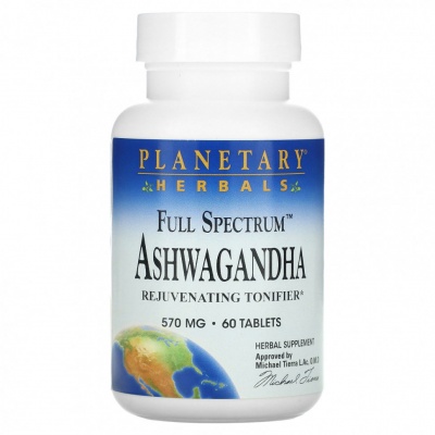   Planetary Herbals Ashwagandha 570  60 